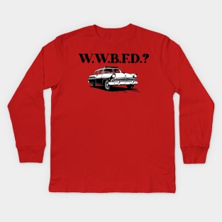 What Would Barney Fife Do? Kids Long Sleeve T-Shirt